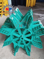 Cánh quạt oxy nuôi tôm Thái xanh ngọc nhỏ