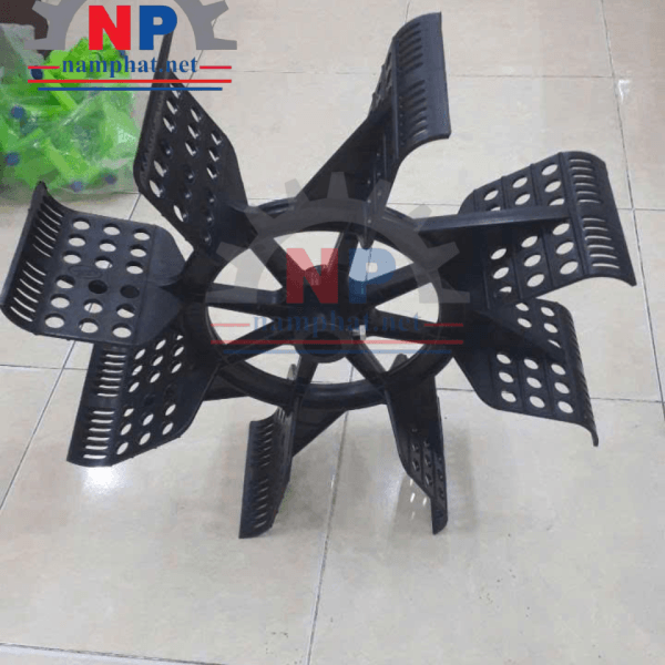 Cánh quạt oxy nuôi tôm Taiwan đen lõi inox 304