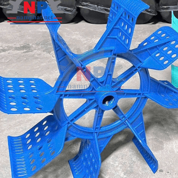 Cánh quạt oxy nuôi tôm Thái xanh dương nhỏ