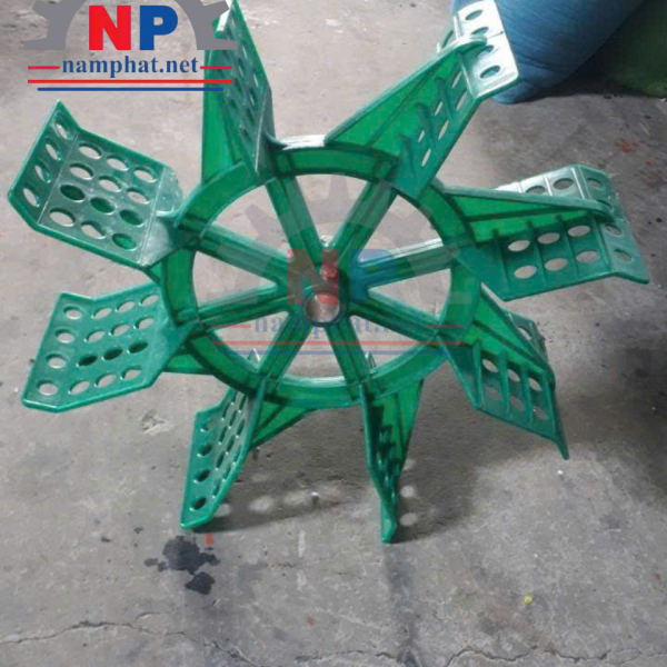 Cánh quạt oxy nuôi tôm Taiwan xanh