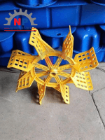 Cánh quạt oxy nuôi tôm Taiwan vàng inox 304